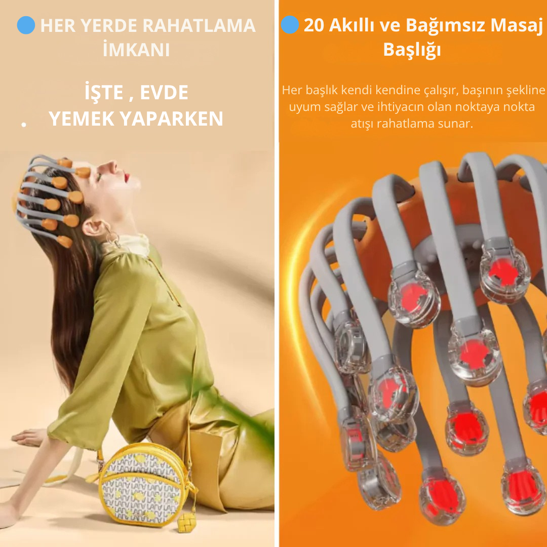 Migren Kafa Masaj Aleti