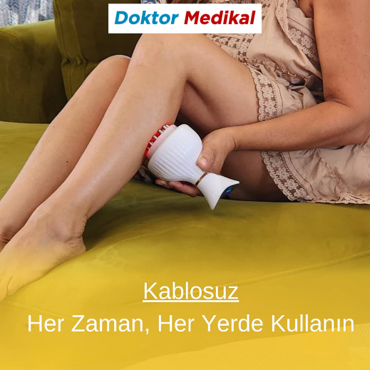 Doktor Medikal™ 4'ü 1 Arada Masaj Aleti (Varis & Lipödem & Selülit & Lenfödem )
