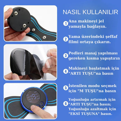 Doktor Medikal™ EMS Kelebek Masaj Aleti