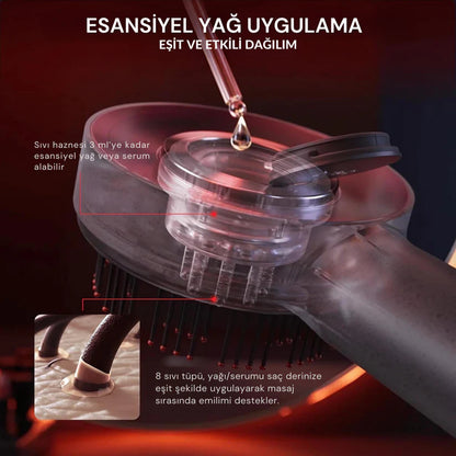 DoktorMedikal™ LazerScalp Pro Masaj Fırçası