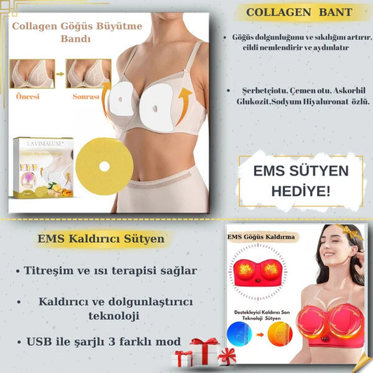 Doktor Medikal™ Kollajen Göğüs Büyütme Bandı