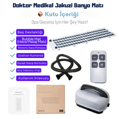 DoktorMedikal™ Jakuzi Banyo Matı