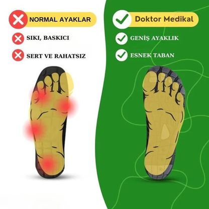 Doktor Medikal™ Ortopedik Lorax Pro Live Ayakkabı Bay/Bayan