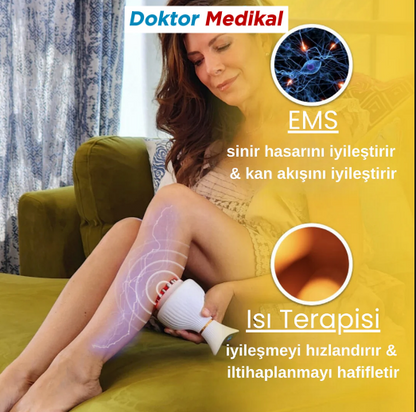 Doktor Medikal™ 4'ü 1 Arada Masaj Aleti (Varis & Lipödem & Selülit & Lenfödem )