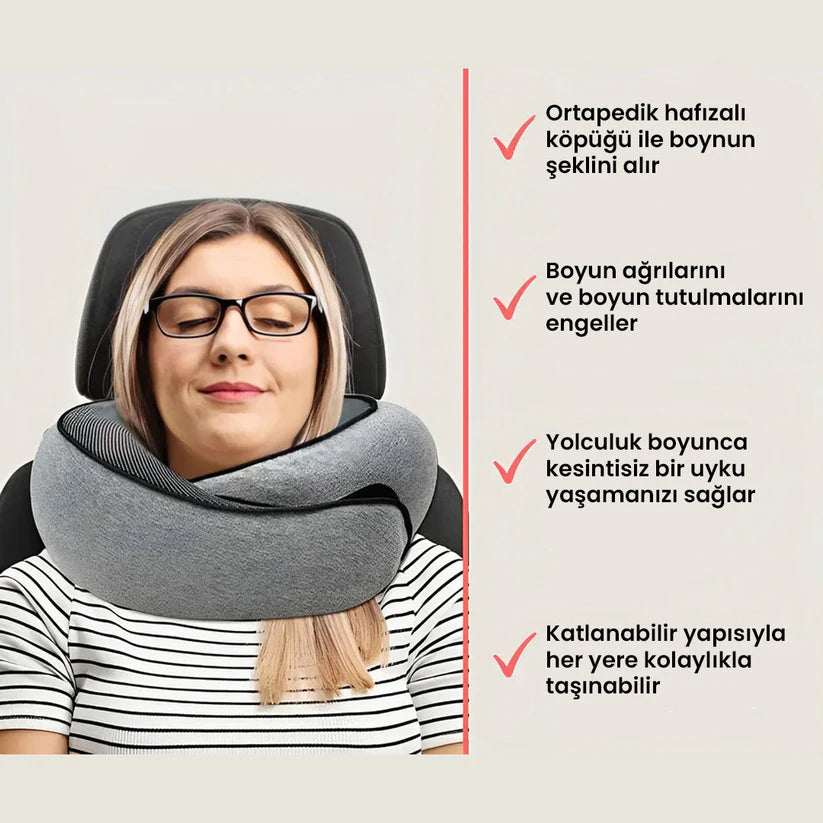 DoktorMedikal Ultra Rahat Seyahat Yastığı